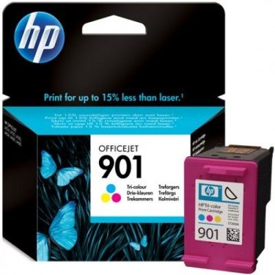 HP 901 originální kazeta barevná CC656AE 360str. PO EXPIRACI Hewlett-Packard